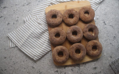 Baked Apple Cider Doughnuts