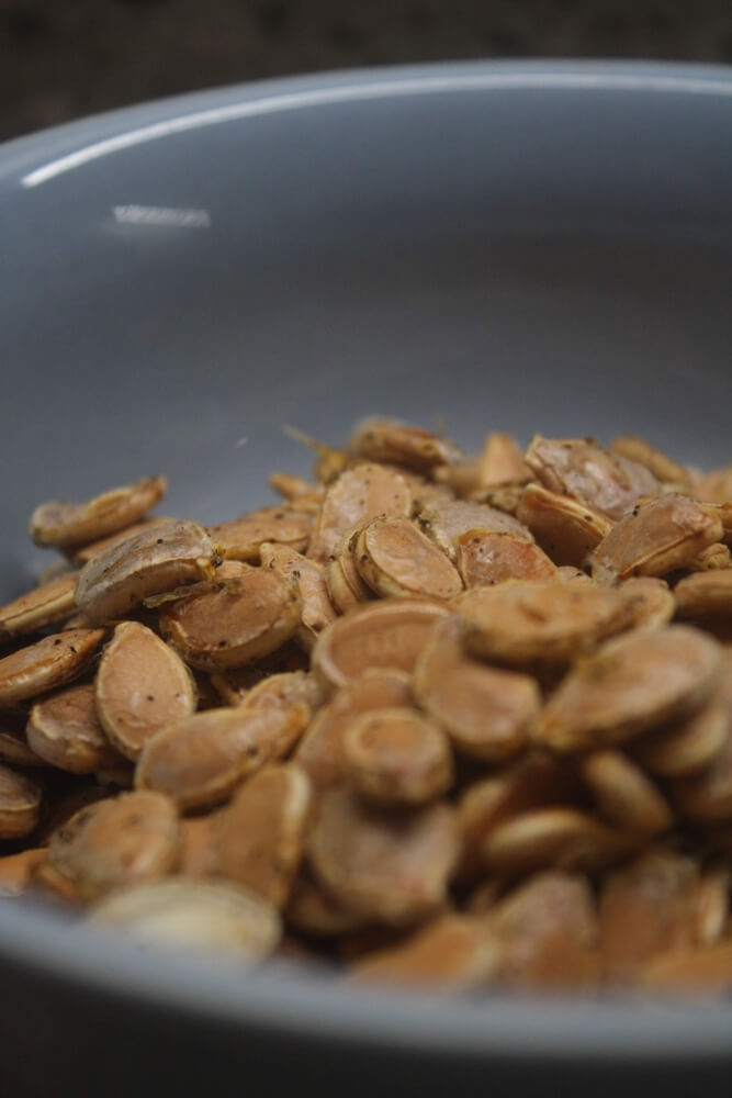 roasted pumpkin seeds